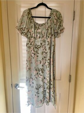 Inspired Hearts | Dresses | Inspired Hearts Floral Dress Large Green | Poshmark Inspired Hearts | Dresses | Inspired Hearts Floral Dress Large Green | Poshmark